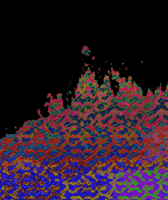 Rainbow Splash GIF