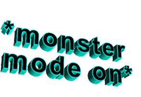 monster Sticker by AnimatedText