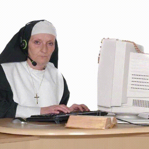 readimarco giphyupload nun judgement judge judy GIF