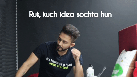 Thinking About It Let Me Think GIF by Digital Pratik