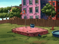 hey arnold nicksplat GIF