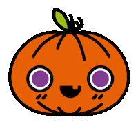 Halloween Pumpkin Sticker by Pako-Chan