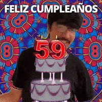 ¡Feliz 59.º cumpleaños!