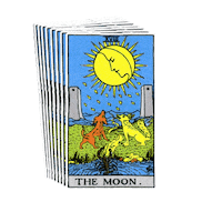 Moon Vibes Sticker by Anne Horel