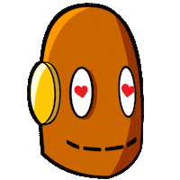 In Love Hearts Sticker by BrainPOP