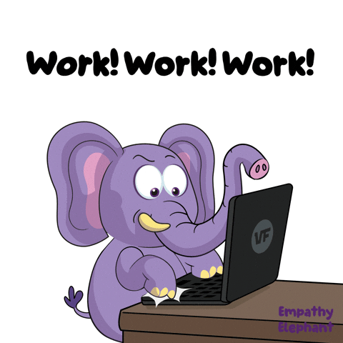 Work Working GIF by VeeFriends