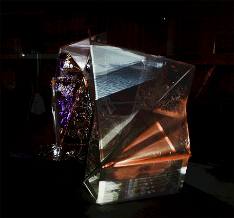 dancer installation GIF