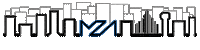 architettozuffi mza-skyline mza-city Sticker