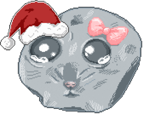 Sad Pixel Sticker