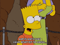 happy bart simpson GIF
