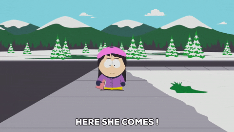 wendy testaburger walking GIF by South Park 