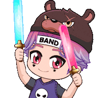 Excited Lets Go Sticker