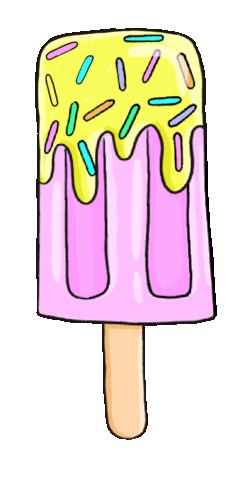ice cream summer Sticker by Jess Stempel