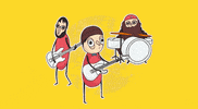 refreshrecs music rock music jamming rock band GIF
