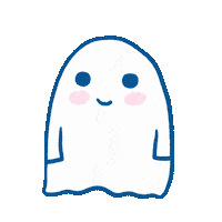Halloween Ghost Sticker