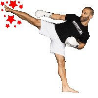 IntensityX3 fight knockout mma kick Sticker