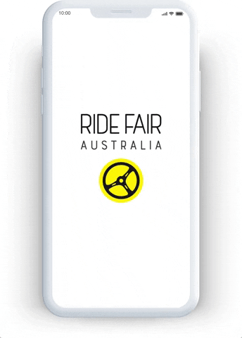 ridefair giphygifmaker app rider rideshare GIF