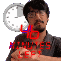 46 Min Sticker