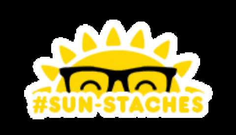 TheSunstachesLife giphygifmaker sun morning sunglasses GIF