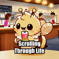 Social Media Coffee GIF by Beelightened