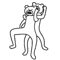 Bear What Sticker by takadabear