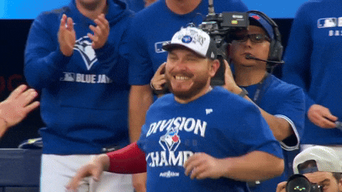 Blue Jays Hug GIF by Toronto Blue Jays
