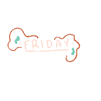 Friday Week Sticker
