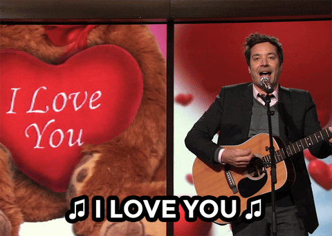 I Love You Heart GIF by The Tonight Show Starring Jimmy Fallon