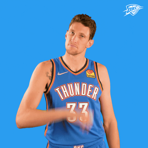 Oklahoma City Thumbs Up GIF by OKC Thunder