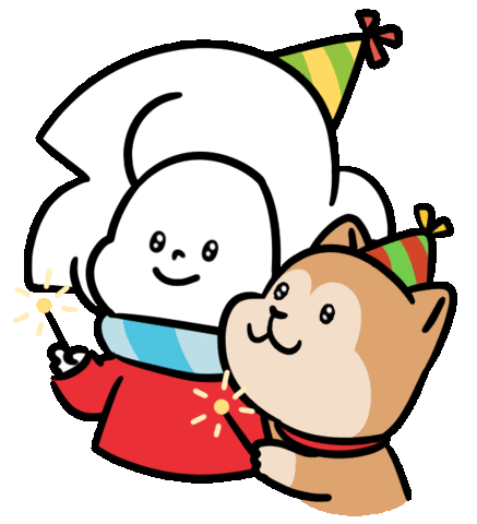 Happy New Year Sticker by Ai and Aiko
