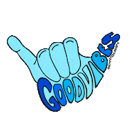 Hang Loose Good Vibes Sticker by COREY PAIGE DESIGNS