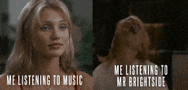 umc music excited calm listening GIF
