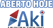 App Estamos Funcionando Sticker by Aki, o aplicativo de Alfredo Chaves