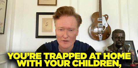 Children Going Crazy GIF by Team Coco