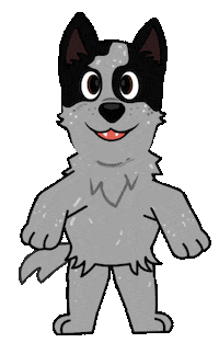 Torblue Sticker by Tornado - Blue Heeler