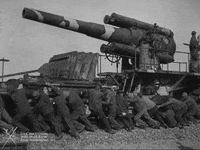 NationalWWIMuseum black and white moving military footage GIF