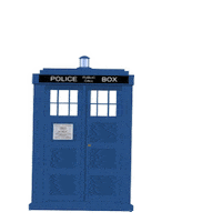 doctor who tardis Sticker