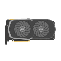 Graphics Card Sticker by MSI Gaming