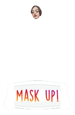 Maskup Sticker by BORN ON INSTAGRAM