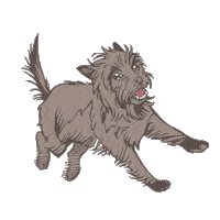 Wizard Of Oz Dog Sticker by Harveys Seatbelt Bag