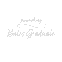 Proud Graduation Sticker by Bates College Alumni