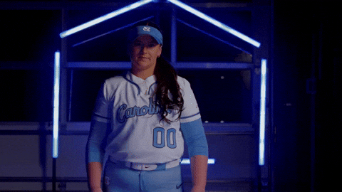 Softball Count GIF by UNC Tar Heels