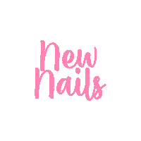 Glam New Nails Sticker