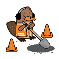 Sticker by PBOT Info