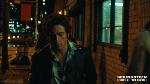 Bruce Springsteen Thinking GIF by 20th Century Studios