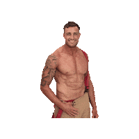 Muscles Firefighter Sticker by Australian Firefighters Calendar