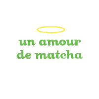 amour matcha Sticker by DAVIDsTEA
