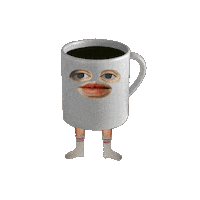 Strong Coffee Sticker by Scorpion Dagger