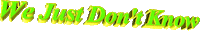 gold know Sticker by AnimatedText