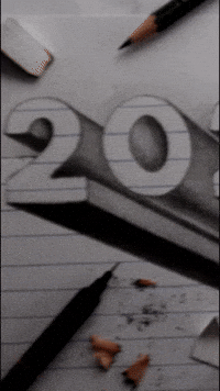 How To Draw New Year GIF by tom@circlelineartschool.com